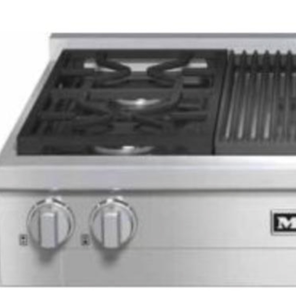Miele 36” Gas Rangetop with Grill – Natural Gas (Out of Box)